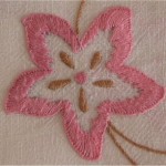 modèle broderie simple