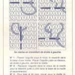 modèle de broderie sur un pull