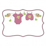 motif broderie bébé