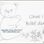 motif broderie bébé