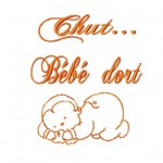 motif broderie bébé