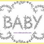 motif broderie bébé