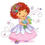 motif broderie charlotte aux fraises