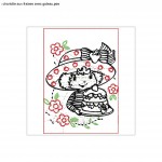 motif broderie charlotte aux fraises