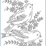 motif broderie facile