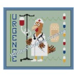 motif broderie infirmiere
