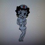 motif broderie infirmiere