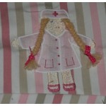 motif broderie infirmiere