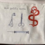 motif broderie infirmiere
