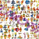 motif broderie machine winnie l'ourson
