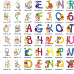 motif broderie machine winnie l'ourson