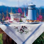 motif broderie nappe