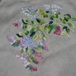 motif broderie traditionnelle