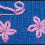 motif broderie tricot