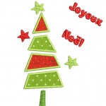 motif noel broderie machine