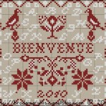 patron broderie point de croix gratuit