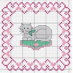 patron broderie point de croix gratuit