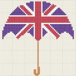 patron broderie point de croix gratuit