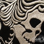 patron broderie tete de mort