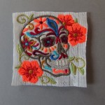 patron broderie tete de mort