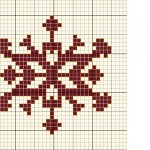 grille broderie de noel
