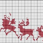 grille broderie de noel