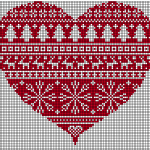 grille broderie de noel