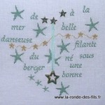 grille broderie etoile