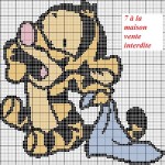 grille broderie gratuite bebe