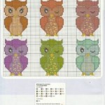grille broderie hibou