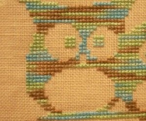 grille broderie hibou