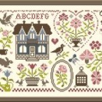 grille broderie jardin privé