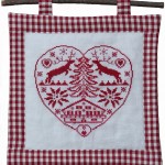 grille broderie montagne