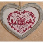 grille broderie montagne