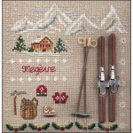 grille broderie montagne