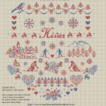 grille broderie montagne