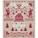 grille broderie montagne