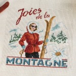 grille broderie montagne