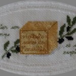 grille broderie olives