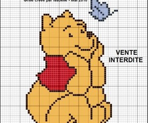 grille broderie ours