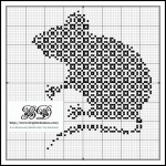 grille broderie souris