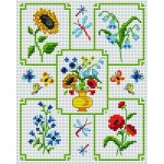 grille broderie tournesol