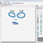 grille broderie à partir d'une photo