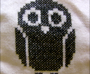 grille broderie à partir d'une photo