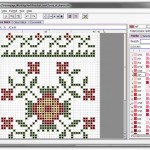 grille broderie à partir d'une photo