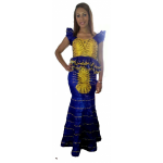 modèle broderie bazin riche