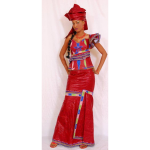 modèle broderie bazin riche