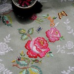 modèle broderie fleur