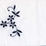 modèle broderie fleur