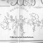 modèle broderie fleur